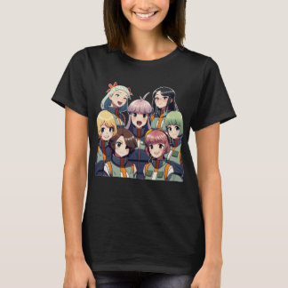 Camiseta T-Shirt pop ama anime engraçada Hoodie pop art