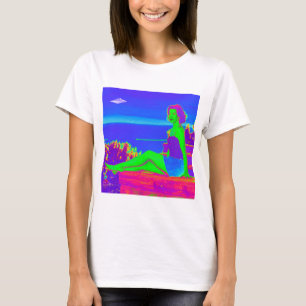 Camiseta T-Shirt Pop de Invasão de alienígena