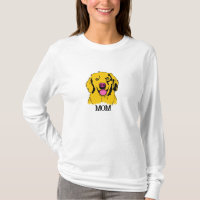 T-Shirt Pop de ouro de Retriever de 