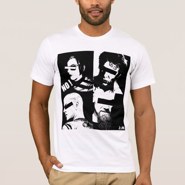 Camiseta t-shirt POP Rock Punk 80 J2M (Frente)