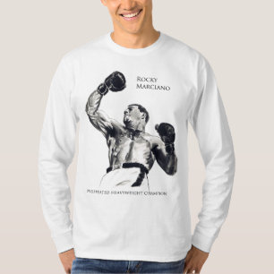 Camiseta T-shirt por muito tempo sleeved rochoso do