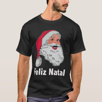 Camiseta T-shirt português da obscuridade do papai noel