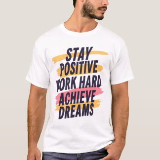Camiseta T-Shirt Positivo - Teto Motivacional