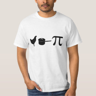 Camiseta T-shirt, pote Pi da galinha