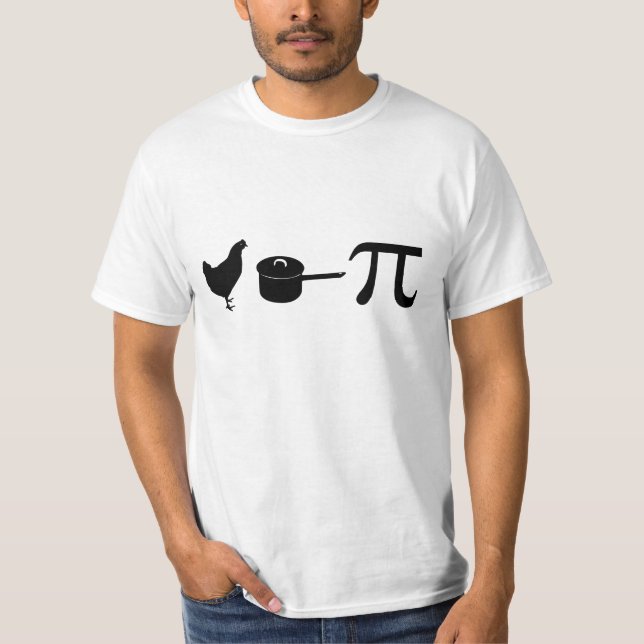 Camiseta T-shirt, pote Pi da galinha (Frente)
