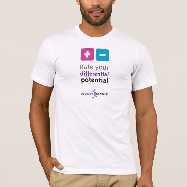 Camiseta T-shirt potencial diferencial (Frente)