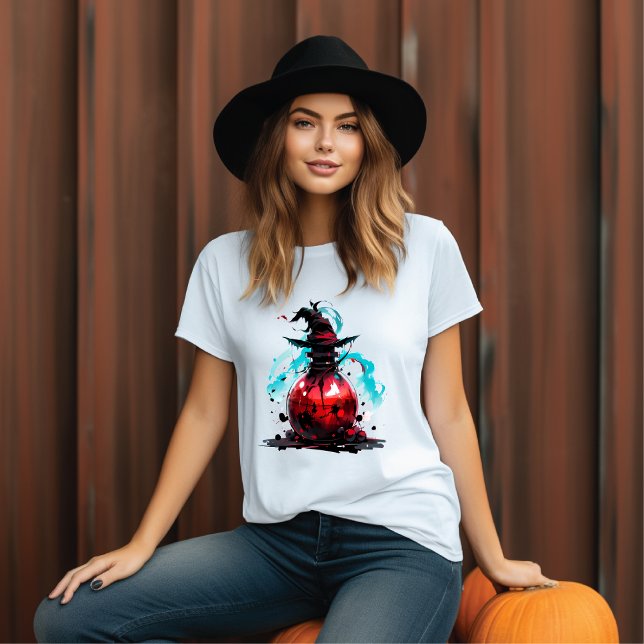 Camiseta T-shirt Potion Effrayant  (Criador carregado)