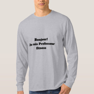 Camiseta T-Shirt pour Professeur fitness