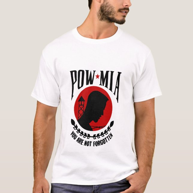 Camiseta T-Shirt POW MIA (Frente)