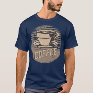 Camiseta T-Shirt Premium De Café Retroativo