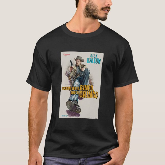 Camiseta T-Shirt Premium de Filme Dalton e rick (Frente)