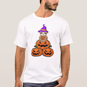 Camiseta T-Shirt Premium Sloth Halloween