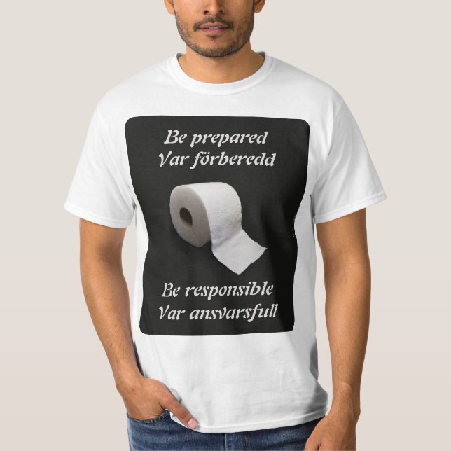 Camiseta T-shirt — Prepper (Frente)