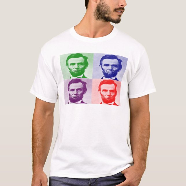 Camiseta T-shirt & presentes de Abraham Lincoln (Frente)