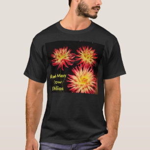 Camiseta T-shirt preto da dália