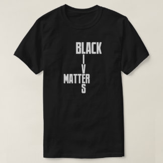 Camiseta T-shirt preto da matéria das vidas