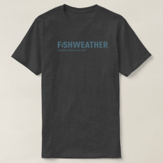 Camiseta T-shirt preto de FishWeather