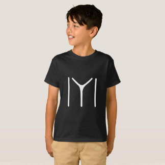 Camiseta T-shirt preto de IyI Ertuğrul Gazi para miúdos