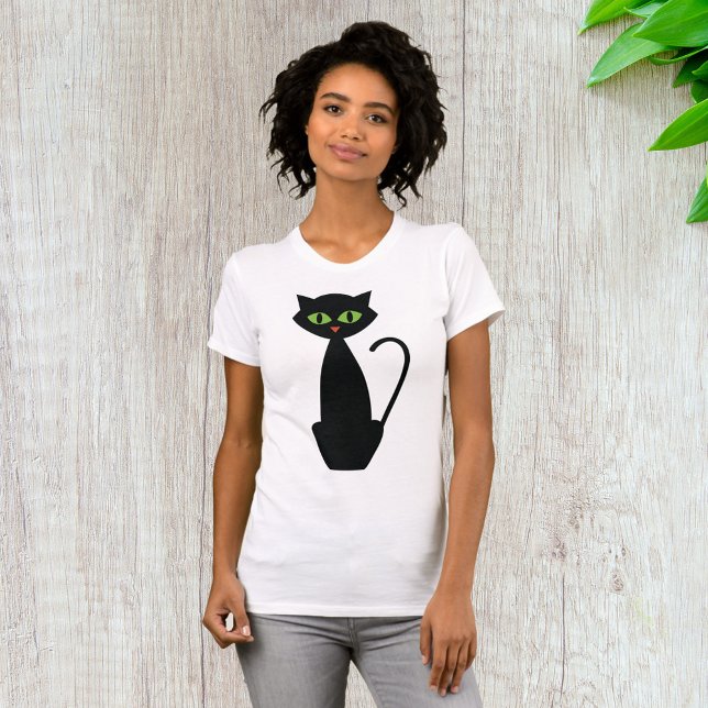 Camiseta T-Shirt Preto de Olho Verde (Criador carregado)