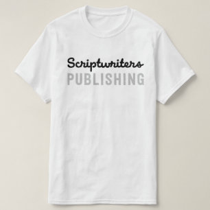 Camiseta T-shirt preto/de prata da publicação dos
