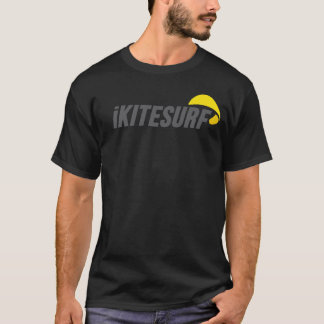 Camiseta t-shirt preto do 2-Sided dos homens do iK
