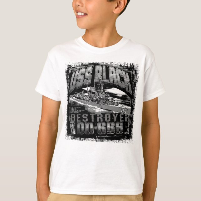 Camiseta T-Shirt Preto do Destroyer (Frente)