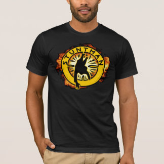 Camiseta T-shirt preto do dublê