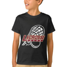 T-shirt preto do Lacrosse
