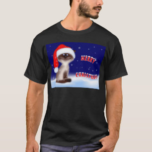 Camiseta T-shirt preto do Natal