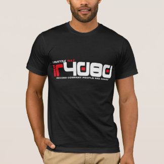 Camiseta T-shirt (preto) do T da regra #4080 da indústria