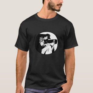Camiseta T-Shirt Preto e Branco