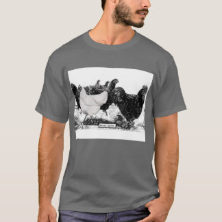 Camiseta T-shirt preto e branco do gigante do jérsei