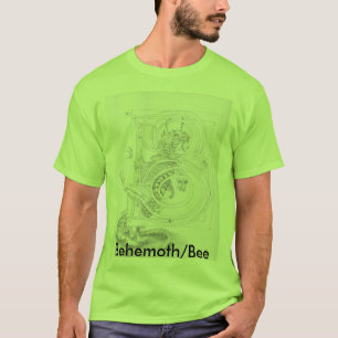 Camiseta T-shirt preto e branco iluminado de B