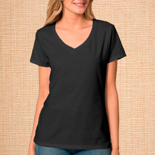 Camiseta T-Shirt Preto Elegante/Personalizar