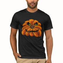 T-Shirt preto, Jack-o-Lanterna,