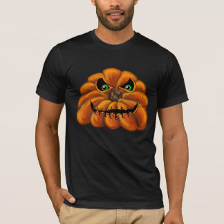 Camiseta T-Shirt preto, Jack-o-Lanterna,