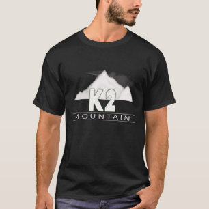 Camiseta T Shirt Preto K2 Mountain