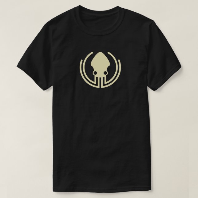 Camiseta T-shirt preto v2.0 de GitKraken (Frente do Design)