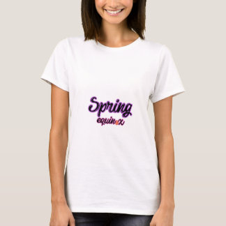 Camiseta T-shirt primavera equinox /primavera T-shirt /prim
