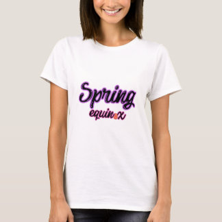 Camiseta T-shirt primavera equinox /primavera T-shirt /prim