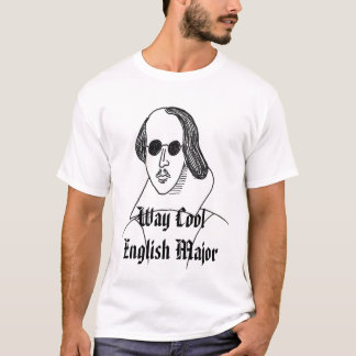 Camiseta T-shirt principal inglês legal da maneira