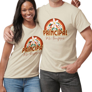Camiseta T-Shirt Principal Personalizado com Nome