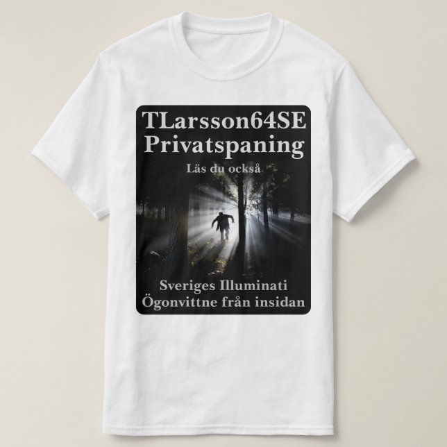 Camiseta T-shirt — Privatspaning (Frente do Design)
