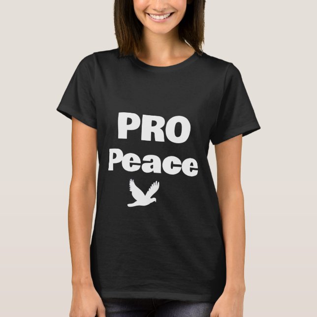 Camiseta T-Shirt Pro Peace (Frente)