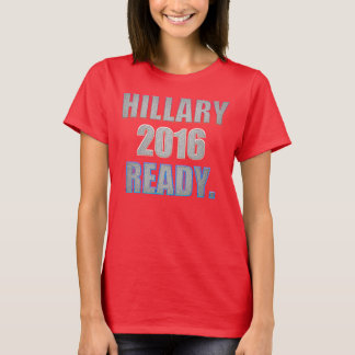 Camiseta T-shirt pronto de Hillary 2016