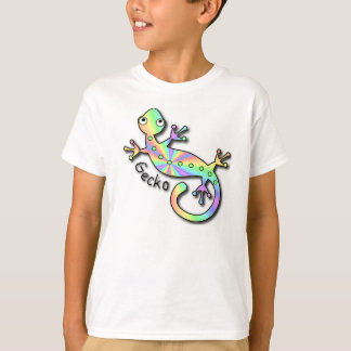 Camiseta T-shirt psicadélico do geco
