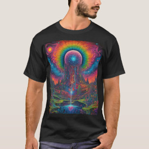 Camiseta T-Shirt Psicodélico