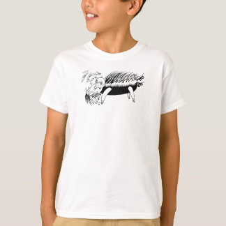 Camiseta T-shirt psíquico do porco