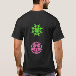 Camiseta T-shirt psychédélique kaléidoscope fractal