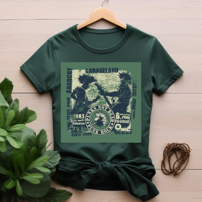 Camiseta T-Shirt Punk Rock (Criador carregado)